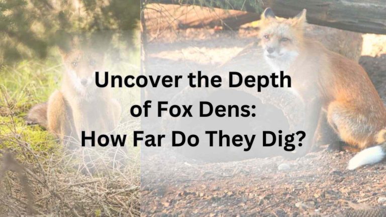 Uncover the Depth of Fox Dens: How Far Do They Dig?