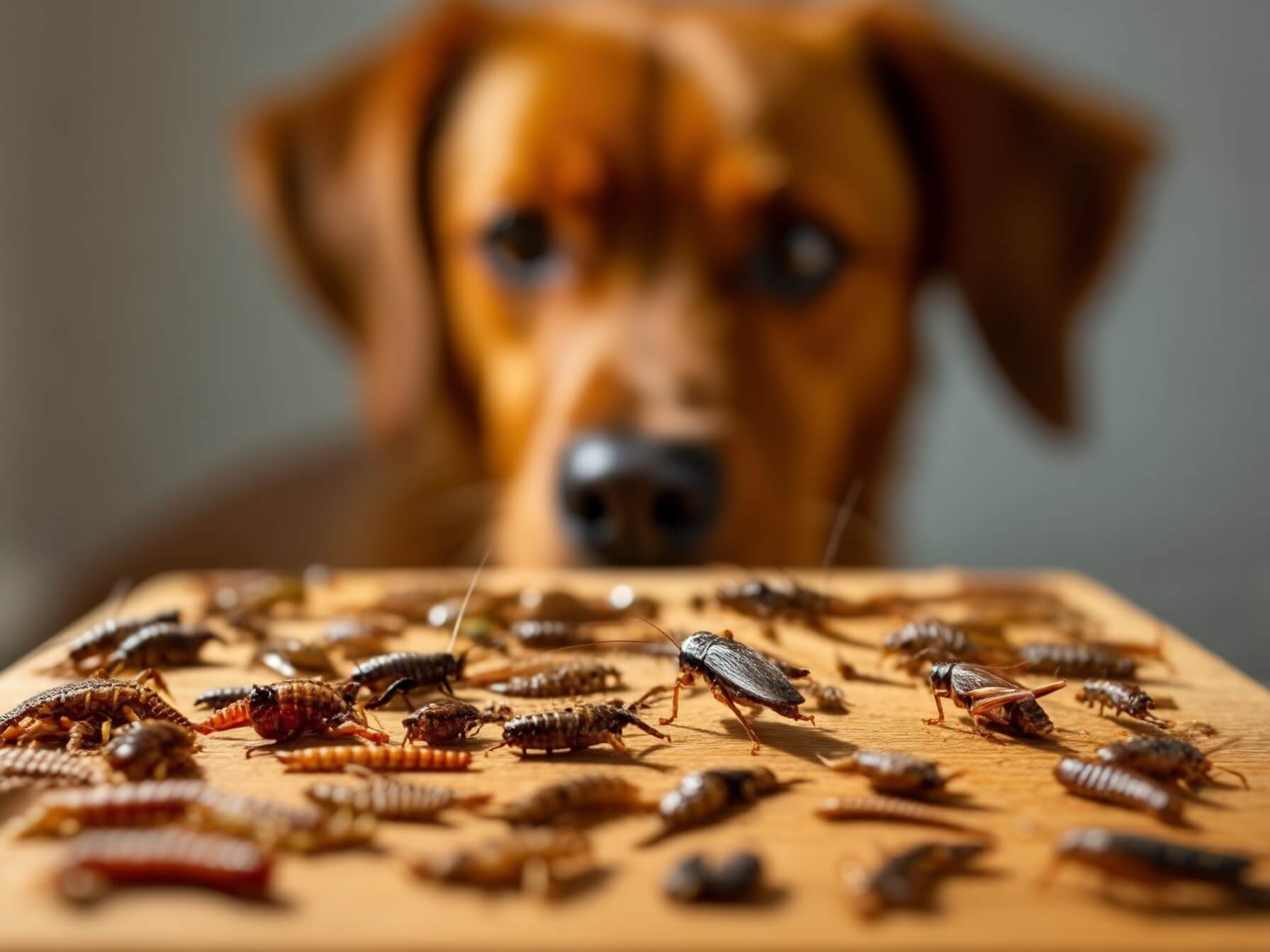 Health Benefits of Insects for Dogs